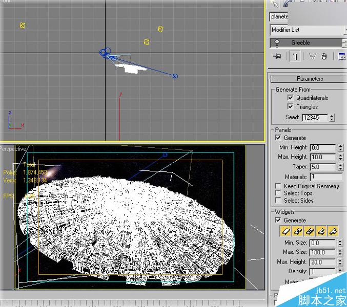 3DSMAX打造科幻场景 武林网 3DSMAX建模教程