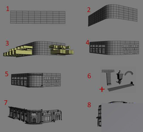 3DMAX打造失落的城市建模教程 武林网3DMAX建模教程