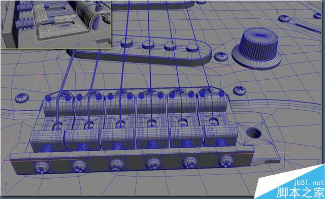 3DSMAX打造超逼真吉他 武林网 3DSMAX教程