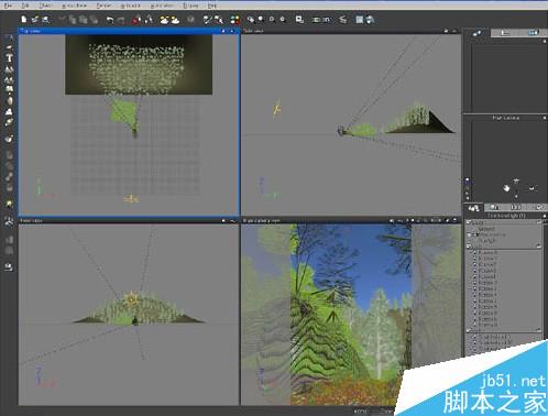 3ds Max打造逼真丛林峡谷景观 武林网 室外教程
