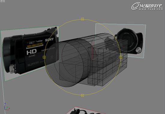 3DSMAX打造SONY摄像机模型 武林网 3DSMAX建模教程
