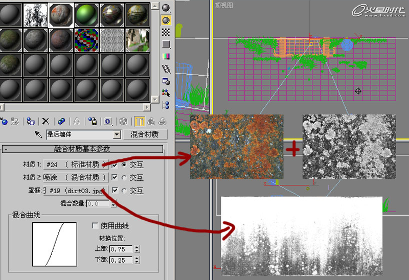 3DSMAX制作夏日小巷一角材质 武林网 3DSMAX材质教程