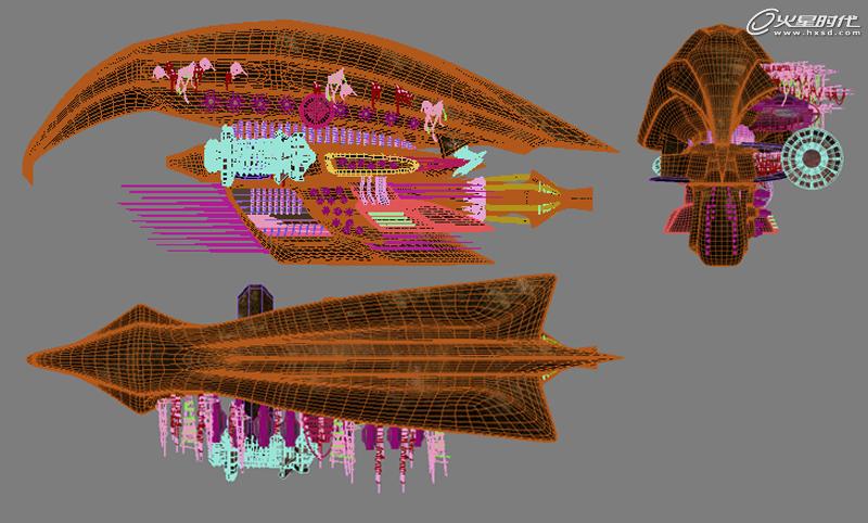 3DSMAX打造科幻码头场景 武林网 3DSMAX建模教程