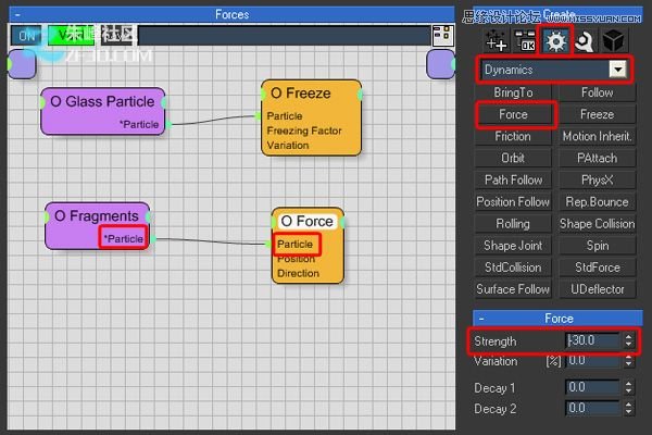 3Dmax制作超酷的子弹打碎玻璃效果图,