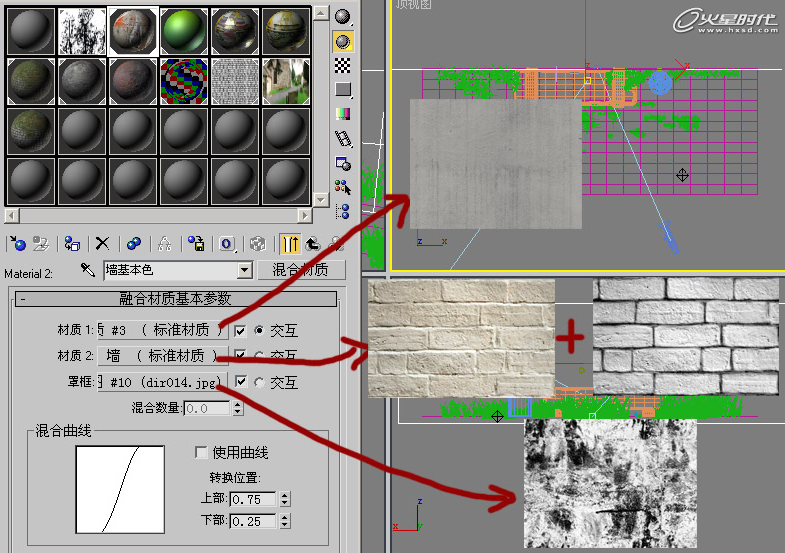 3DSMAX制作夏日小巷一角材质 武林网 3DSMAX材质教程