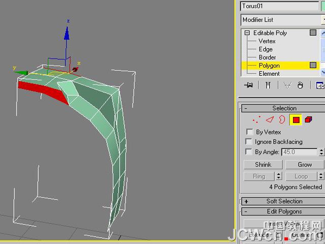 3ds MAX建模实例教程:制作汽车轮胎_jb51.com