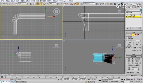 3DSMAX欧式沙发建模教程 武林网 3DSMAX建模教程