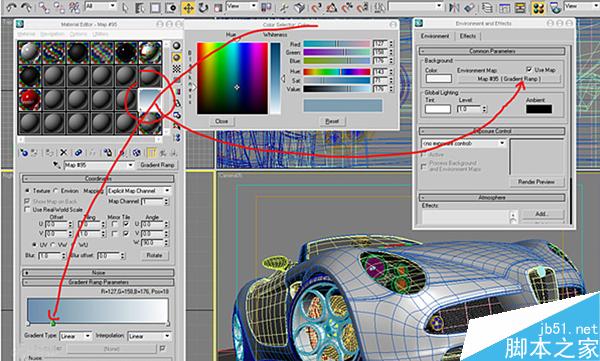 3dsmax打造阿尔法罗密欧敞篷跑车模型 武林网 3ds max建模教程