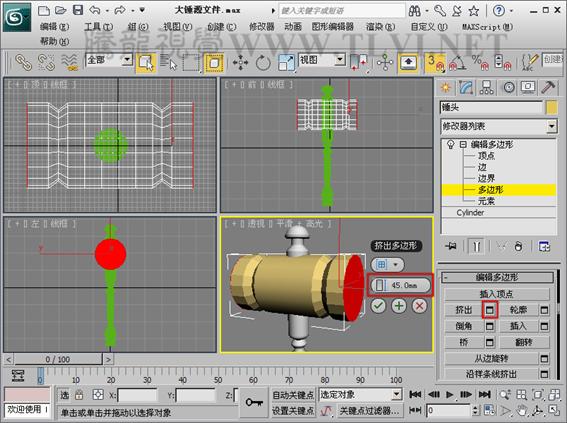 3DSMAX创建游戏道具模型 武林网 3DSMAX建模教程