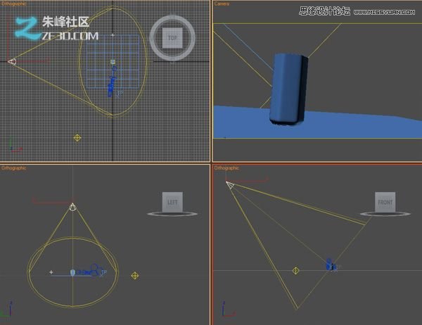 3Dmax制作超酷的子弹打碎玻璃效果图,