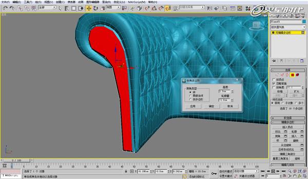 3DSMAX欧式沙发建模教程 武林网 3DSMAX建模教程