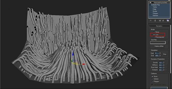 3dsmax毛发系统制作海葵 武林网 max渲染教程