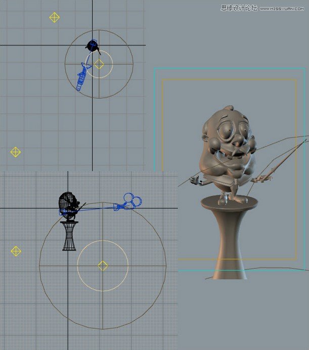 3DMAX制作卡通风格的指挥家教程,破洛洛