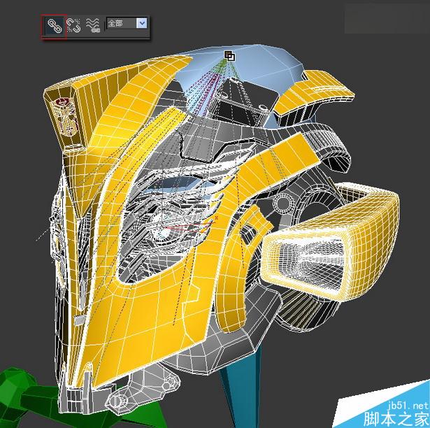 当大黄蜂遭遇钢铁侠制作解析 武林网 3DSMAX动画角色教程