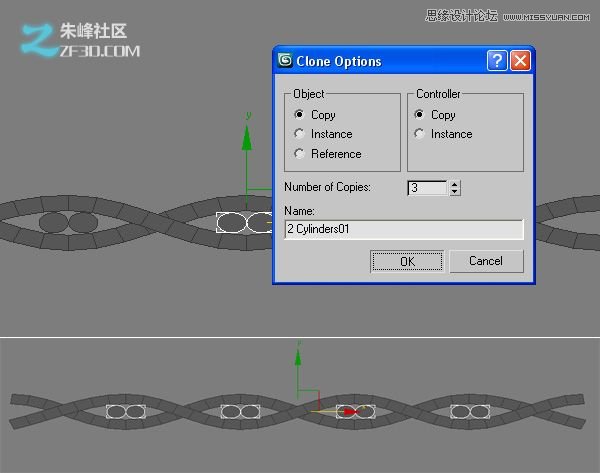 3Dmax教你制作复杂的编织图案模型,