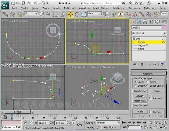 使用3D MAX2011中的面片建模方法给头盔建模,PS教程,思缘教程网