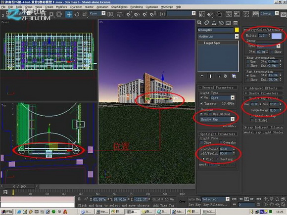 3dmax制作超酷的室外效果图教程