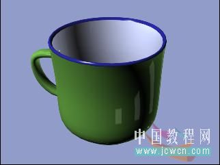 3DSMAX制作逼真陶瓷茶杯 武林网 3DSMAX材质贴图教程5