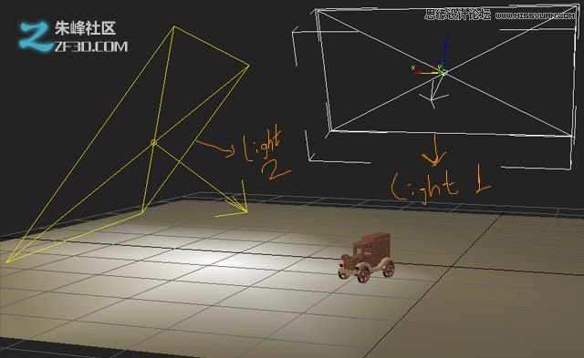 3Dmax制作木质纹理的立体玩具车教程,