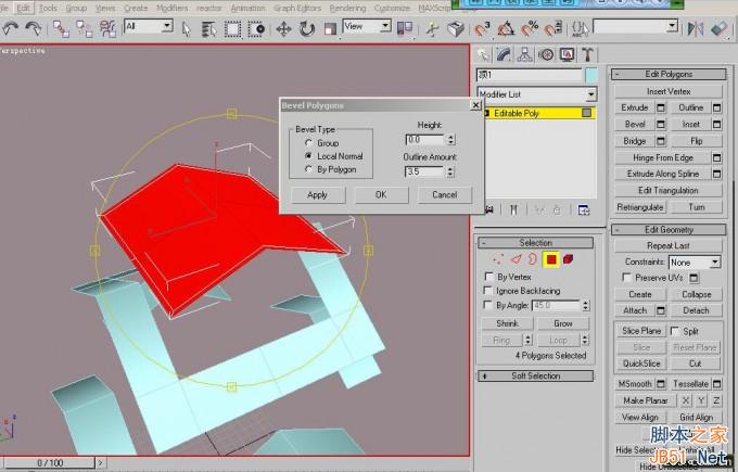 3DSMAX打造别墅模型 武林网 3DSMAX建模教程