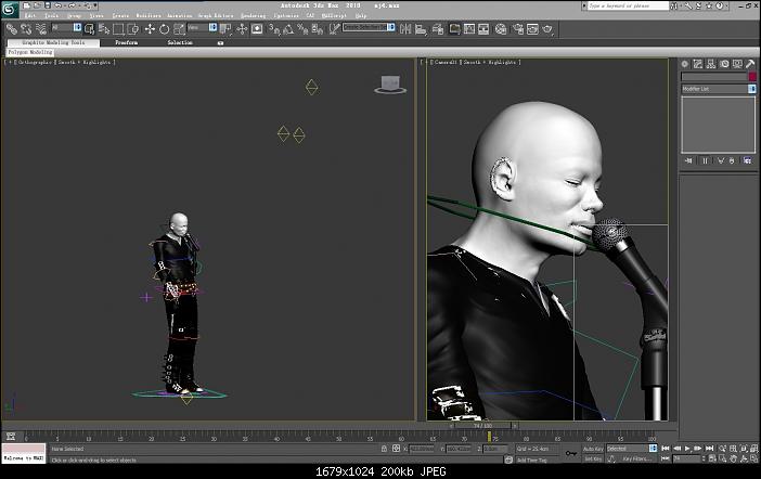 3dsmax制作michael Jackson 武林网 3dsmax角色教程