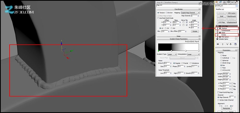 3dmax制作欧式风格的墙壁路灯效果,PS教程,思缘教程网