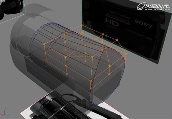 3DSMAX打造SONY摄像机模型 武林网 3DSMAX建模教程