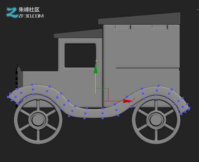 3Dmax制作木质纹理的立体玩具车教程,