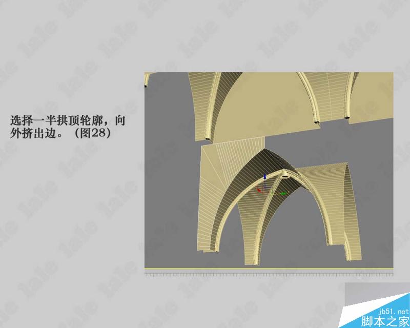 3dmax建模哥特式教堂内景系列教程 武林网 3dmax建模教程