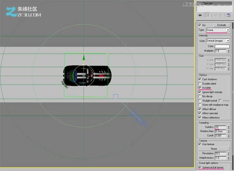 3DMAX制作炫酷的红色跑车教程,PS教程,思缘教程网