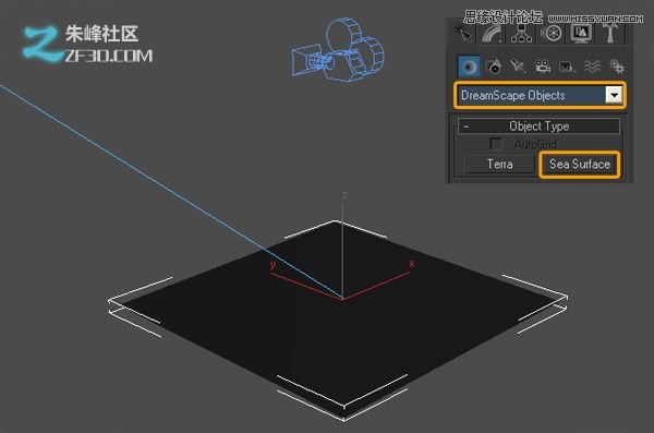 3dmax创建一个美丽的日落场景教程,PS教程,思缘教程网