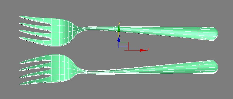 3dsmax叉子建模教程 武林网 3dsmax建模教程