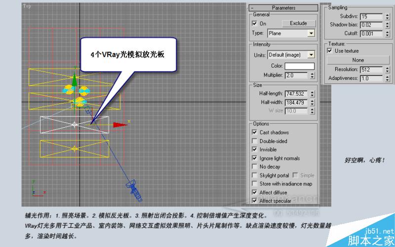 3DSMAX制作放置在汽车里的太阳花 武林网 3DSMAX建模教程