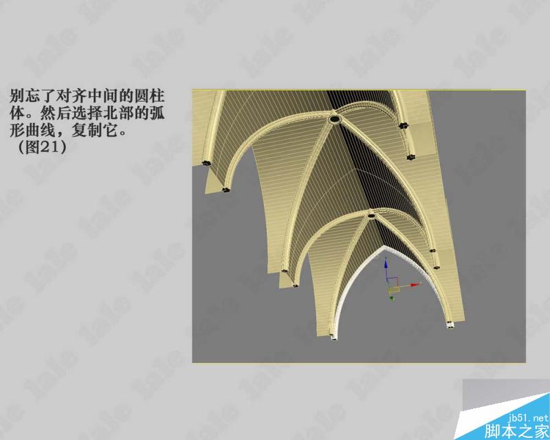 3dmax建模哥特式教堂内景系列教程 武林网 3dmax建模教程