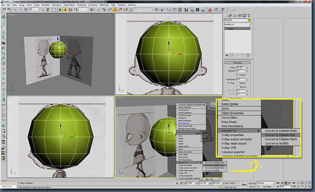 3DSMAX制作卡通印第安人角色 武林网 3DSMAX角色教程