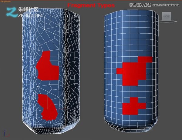 3Dmax制作超酷的子弹打碎玻璃效果图,