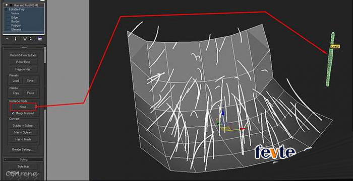 3dsmax毛发系统制作海葵 武林网 max渲染教程