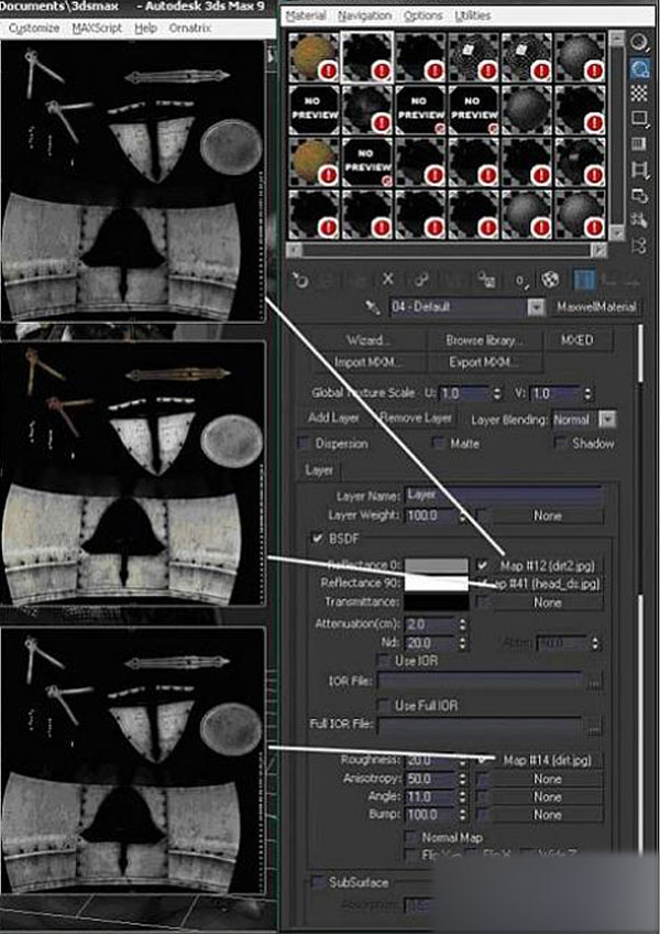 3DSMAX制作十字军角色 武林网 3DSMAX角色教程