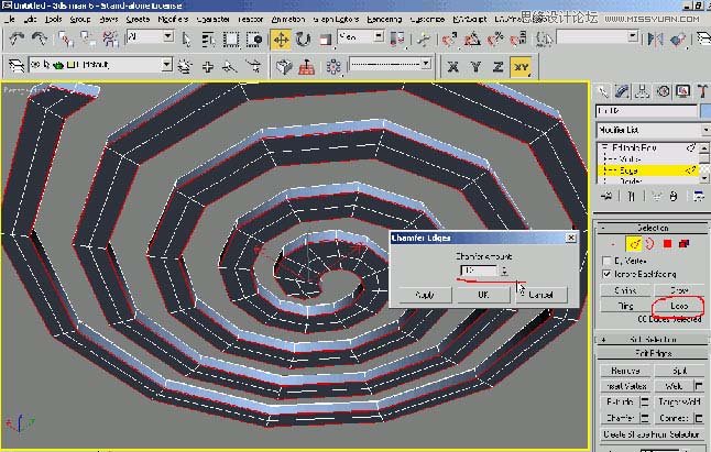 3DS max制作立体感的蚊香实例教程,破洛洛