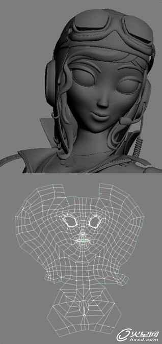 3DSMAX制作卡通女飞行员角色 武林网 3DSMAX角色教程