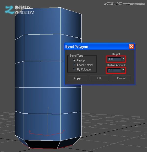 3Dmax制作超酷的子弹打碎玻璃效果图,