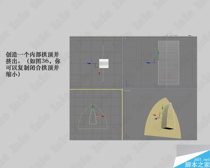 3dmax建模哥特式教堂内景系列教程 武林网 3dmax建模教程