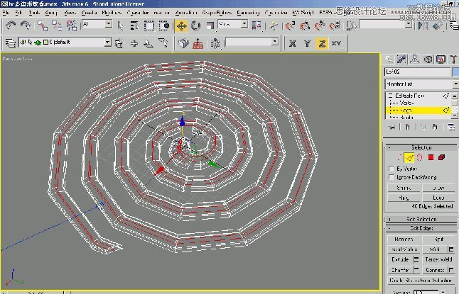 3DS max制作立体感的蚊香实例教程,破洛洛