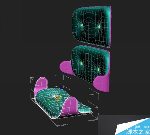 3DSMAX打造休闲椅模型 武林网 3DSMAX建模教程