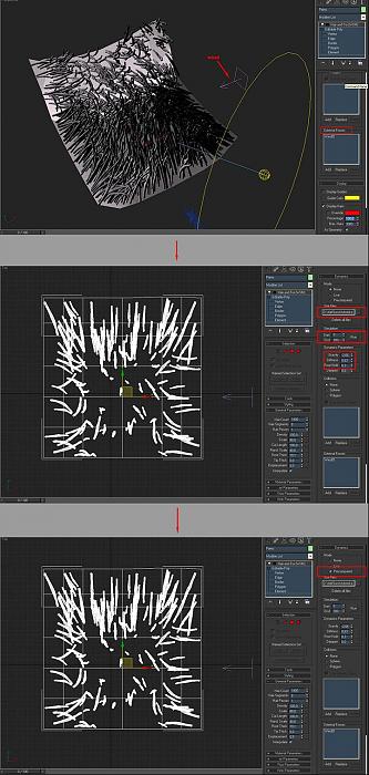 3dsmax毛发系统制作海葵 武林网 max渲染教程