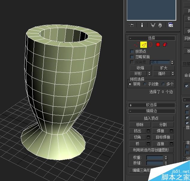 3DMAX漂亮花瓶建模教程 武林网 3DSMAX建模教程