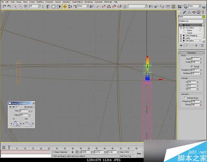 3DSMAX制作逼真的蜡烛 武林网 3DSMAX建模教程