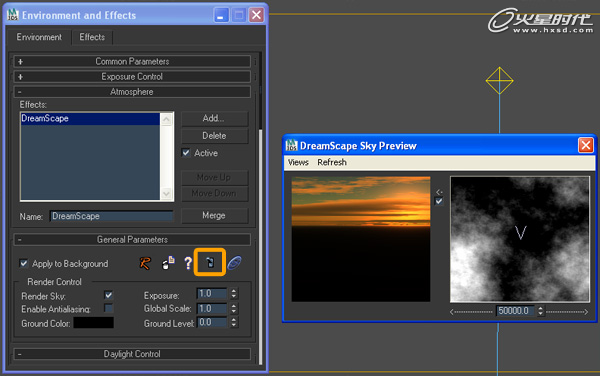 3DSMax打造日出场景 武林网 3DSMAX渲染教程