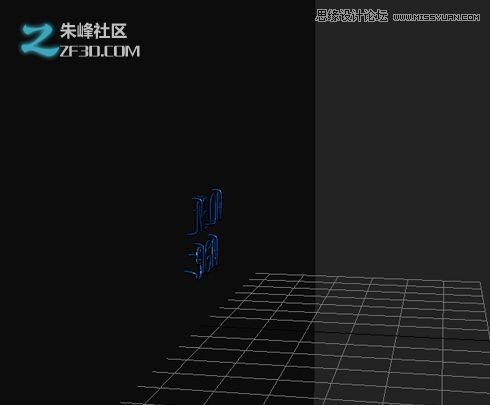 3dmax结合Vray制作霓虹灯艺术字效果,