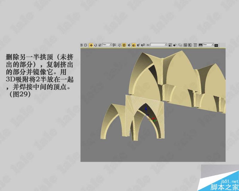 3dmax建模哥特式教堂内景系列教程 武林网 3dmax建模教程